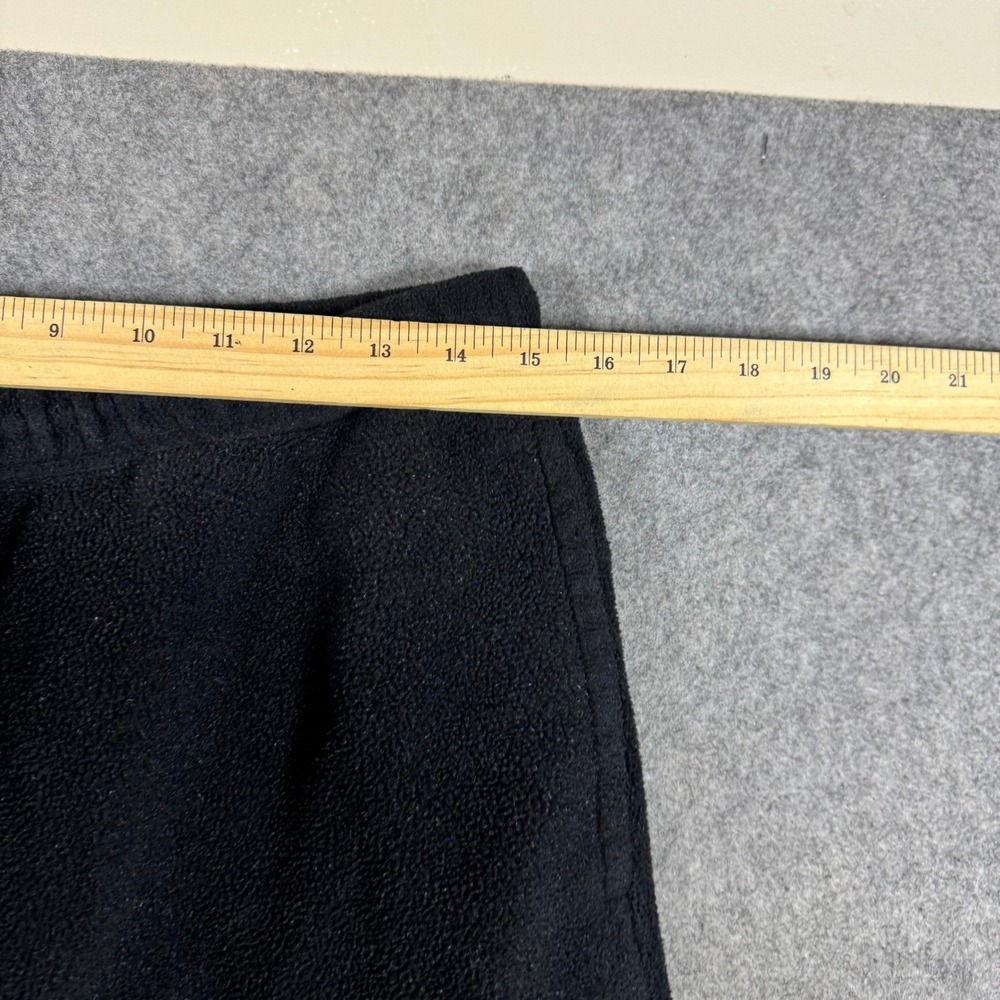 Patagonia Synchilla Fleece Pants Mens M Black Snap Pocket Drawstring Outdoor - Picture 7 of 10
